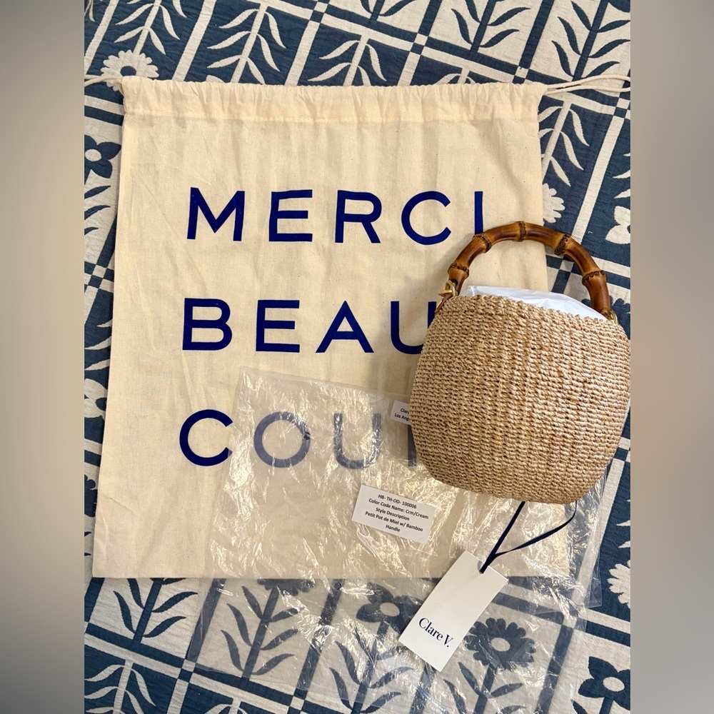 Clare V. Petit Pot de Miel w/ Bamboo Handle - Picture 10 of 15